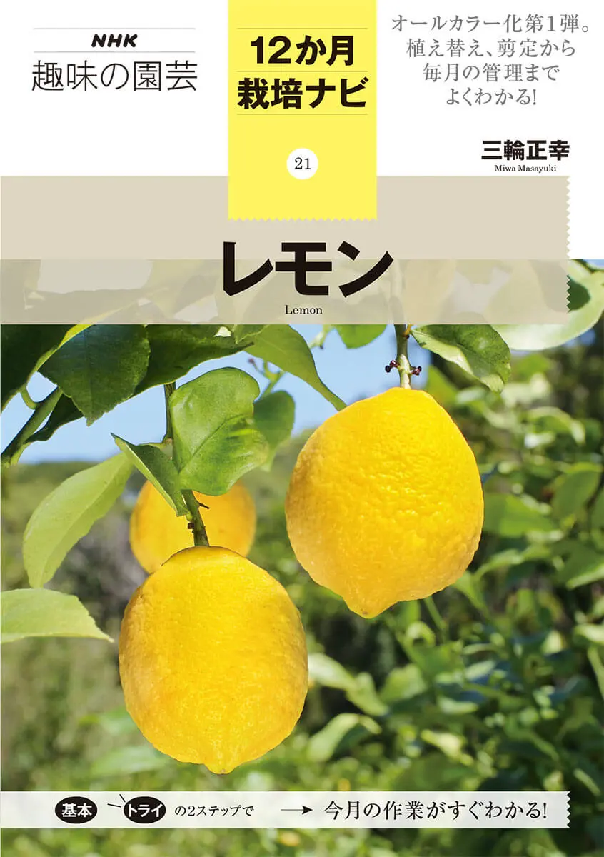 大人気果樹・レモンの栽培を完全ガイド『12か月栽培ナビレモン