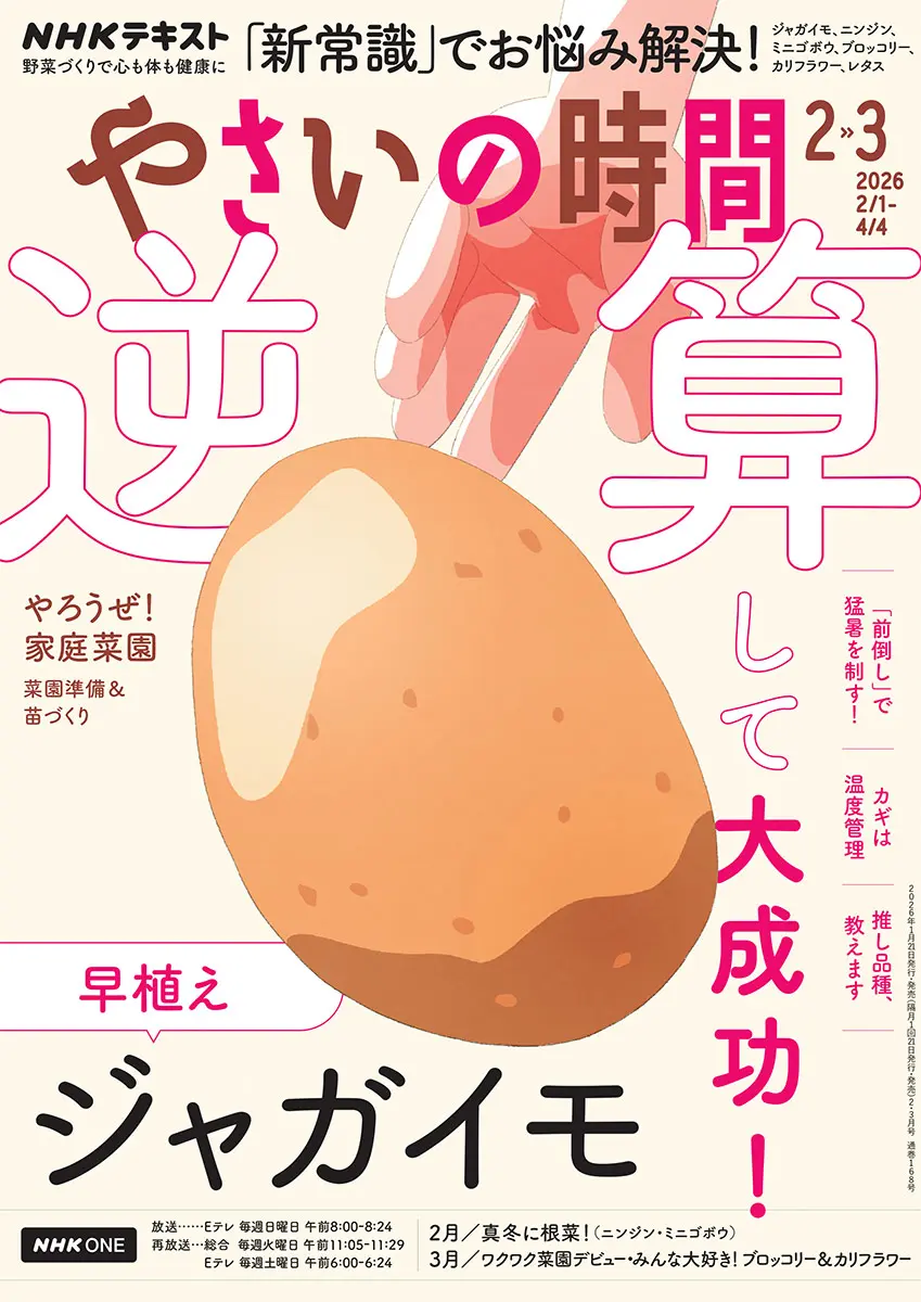 NHKテキスト『やさいの時間』
