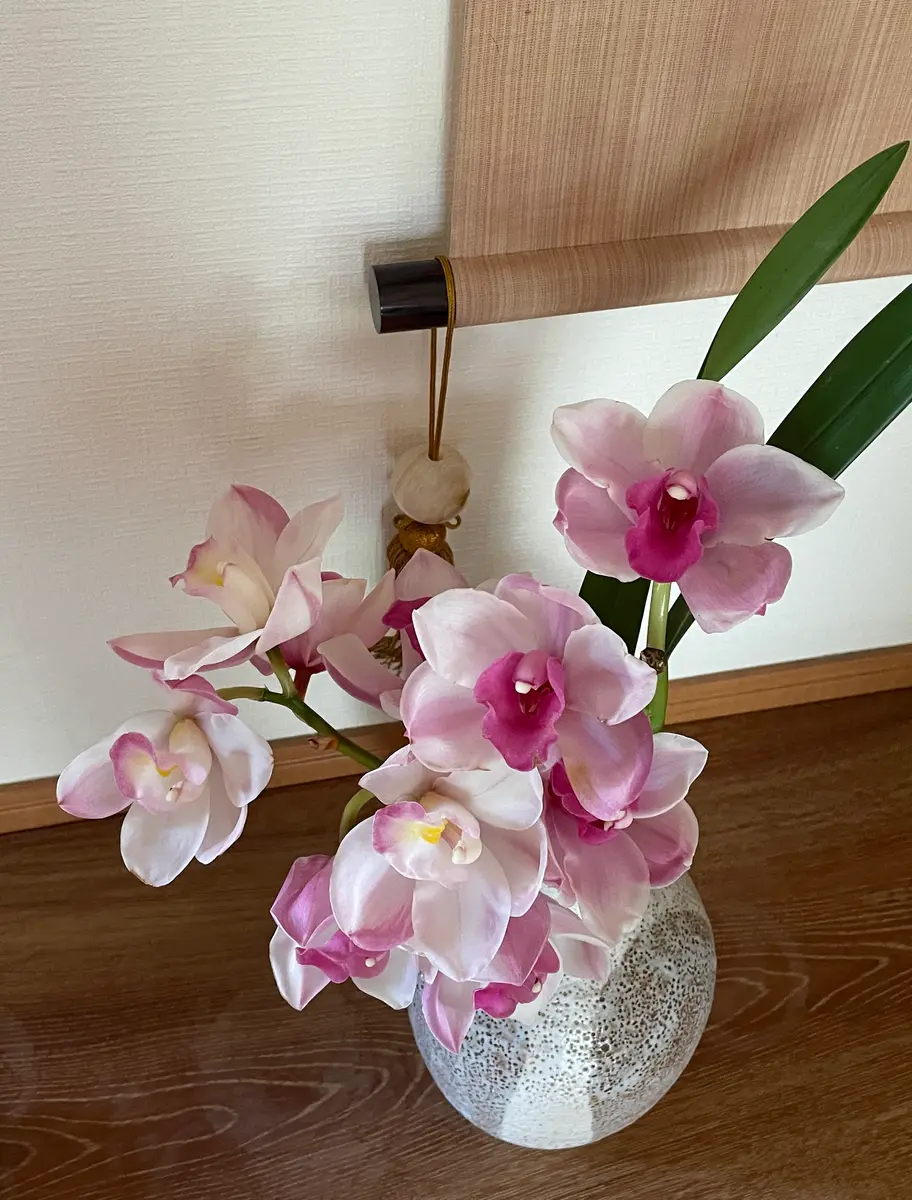 シンビジウム切り花にして約1ヶ月と「切り花・アレンジ」のアルバム