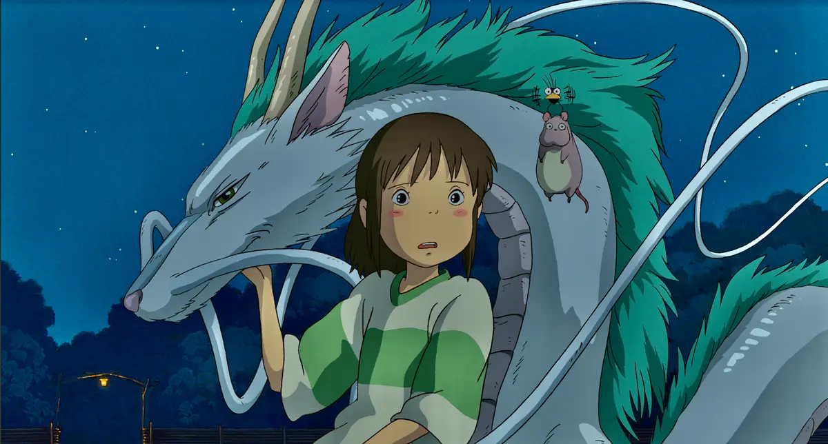 千尋解禁④千とハク。白龍は恵みもたら...「日記素材・オブジェ」の  