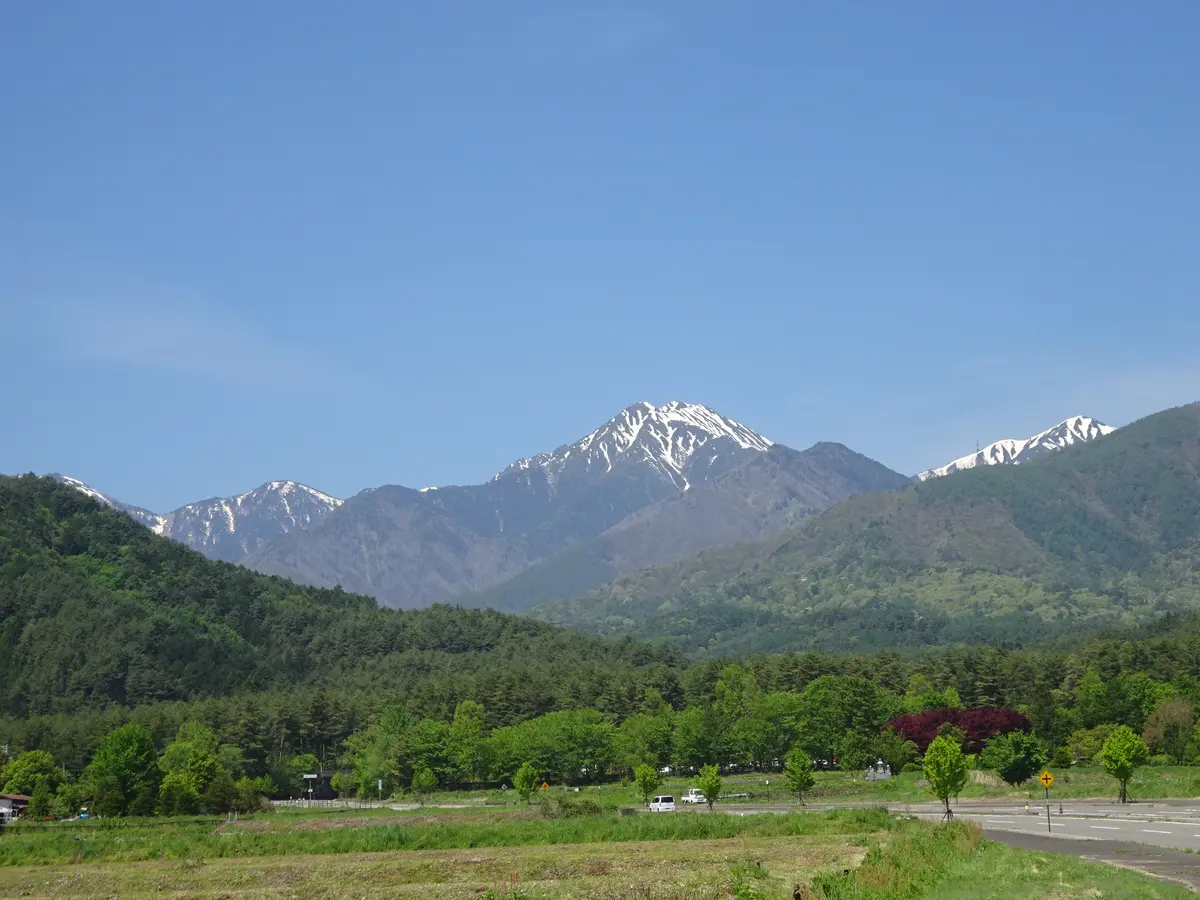 期間限定セール 安曇野から望む常念岳（標高2,857m）。「信州の旅2023」の 絵画