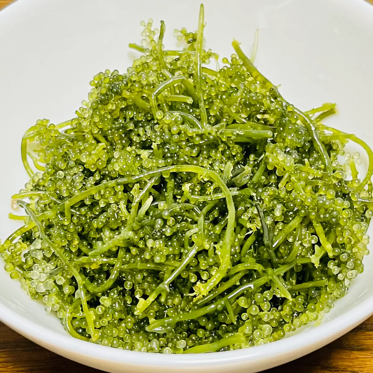 楽天市場】茎付き海ぶどう3kg（タレ無し）送料無料 業務用 飲食