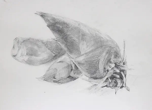 タケノコの絵画 タイトル「筍」 【公式通販】