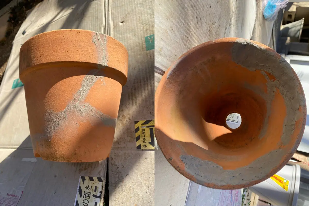 割れた陶器鉢の補修＋1｜園芸日記byBP｜みんなの趣味の園芸｜1156350