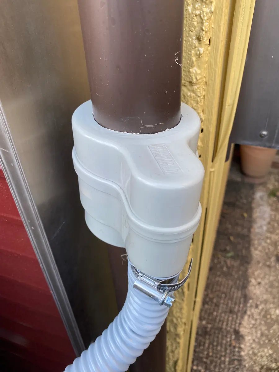 雨水タンク用集水器✕2個セット 屋根に降った雨 雨水