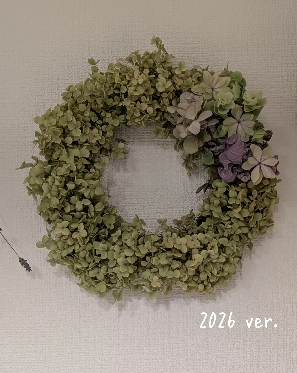 2.アナベルオーバルリース アナベルリース作った｜園芸日記byたまゆあ｜みんなの趣味の園芸｜1472693