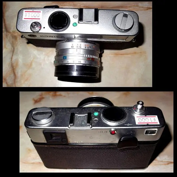 オールドカメラを求めて～1969年製KONICA｜園芸日記byほんわか猫