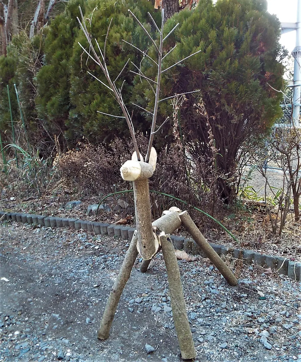 木の鹿