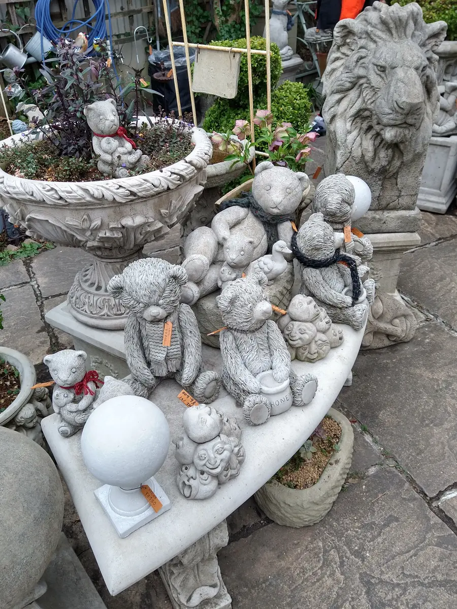 ワンダーデコール　小人3体セット アンティーク フラワー・ガーデニング ワンダーデコール 小人3体