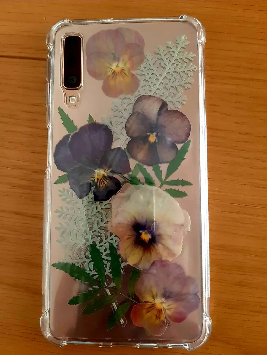 押し花スマホケース｜園芸日記byOhmura｜みんなの趣味の園芸｜900131
