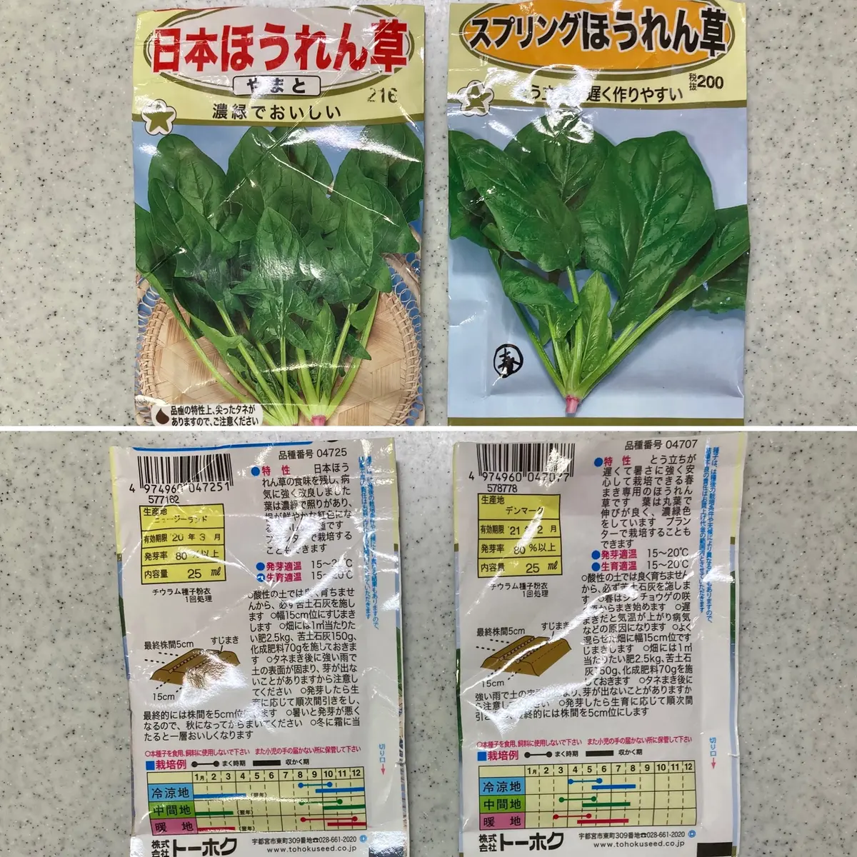 ほうれんそうページ 初めてプランターでほうれん草を育ててみたんですが、なんか茎