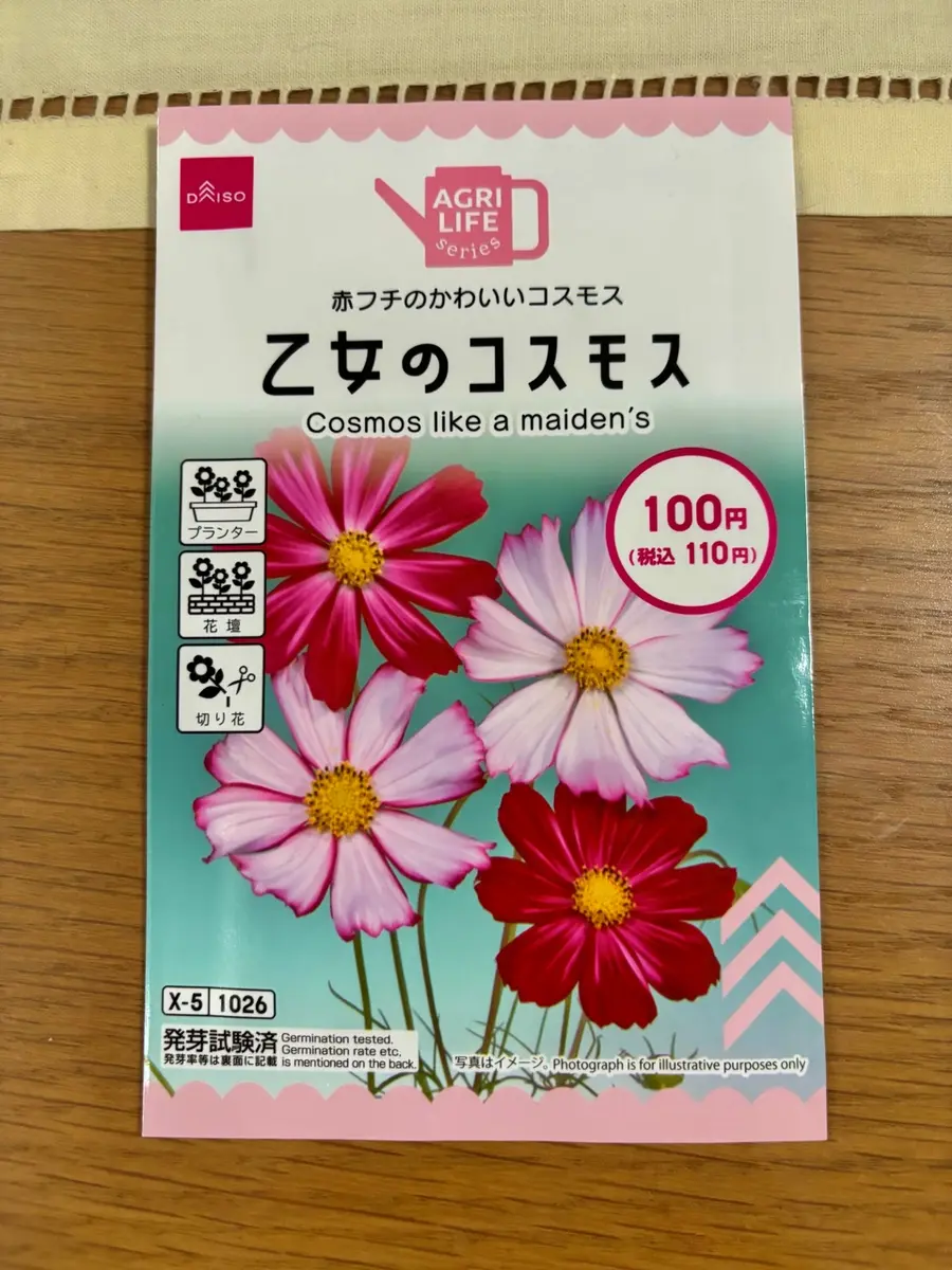 表紙｜初めての種からコスモス｜そだレポ（栽培レポート）みんなの趣味